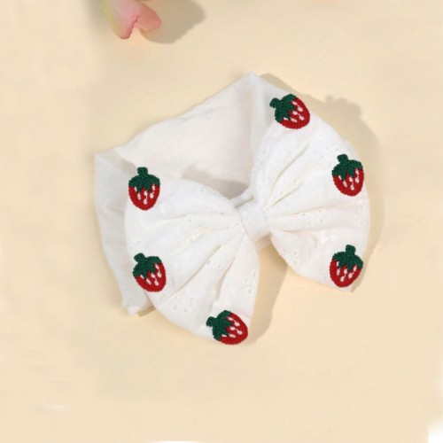 Βρεφική Κορδέλα Bow strawberry 8129